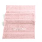 Handdoek met naam geborduurd | Blush | 50x100