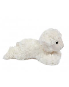 Schaap Texel knuffel liggend ivoor ca 23 cm | 1060649